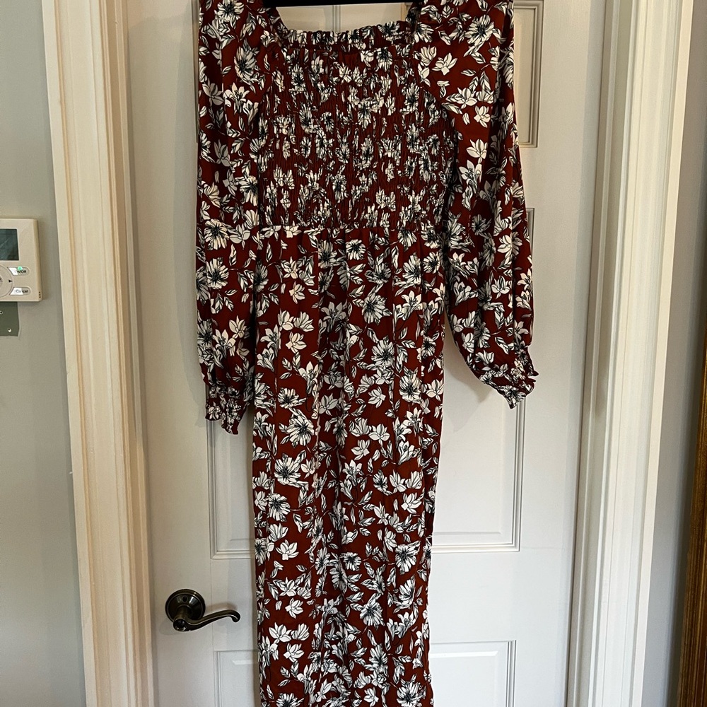 La Ligne long sleeve dress just in time for fall!